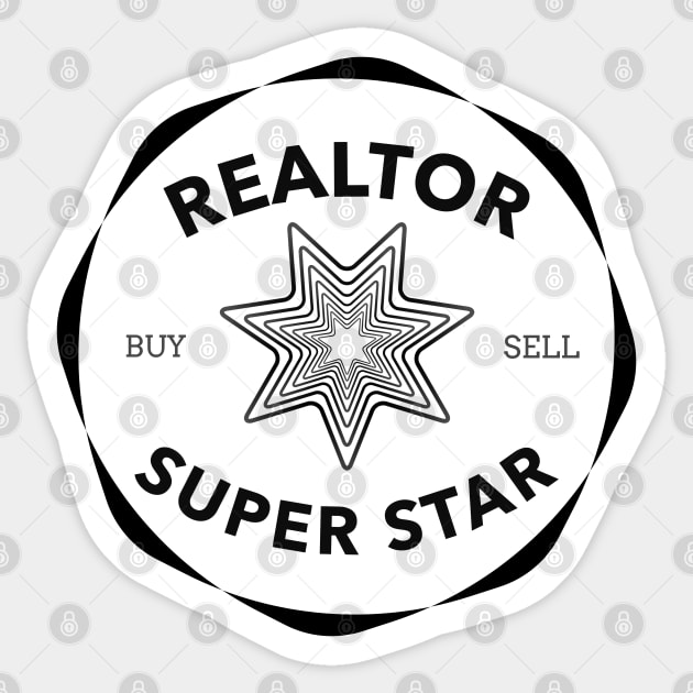 Real Estate Super Star Sticker by REG